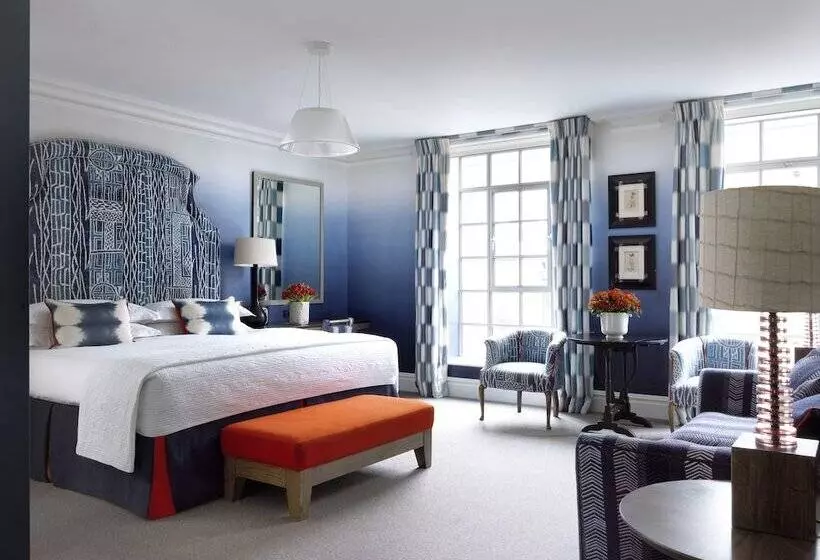 Deluxe-huone, The Soho Hotel, Firmdale Hotels