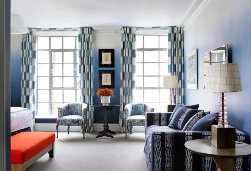 Deluxe-huone, The Soho Hotel, Firmdale Hotels
