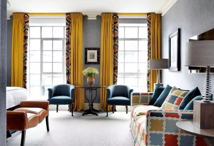 Deluxe-huone, The Soho Hotel, Firmdale Hotels