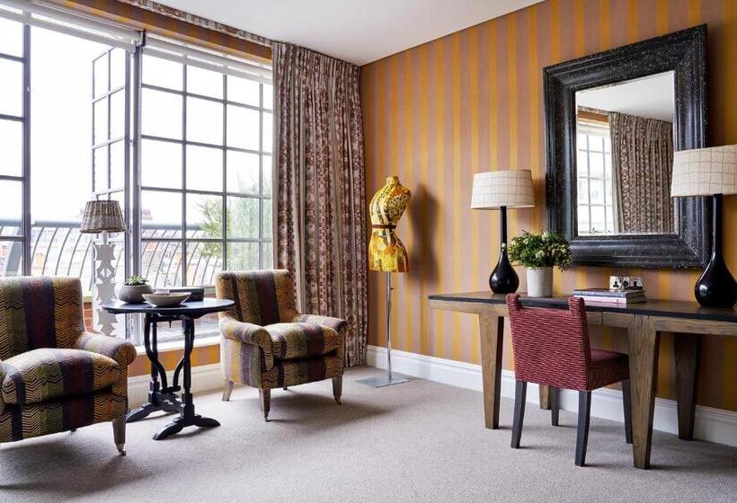 バルコニー付きデラックスルーム, The Soho Hotel, Firmdale Hotels