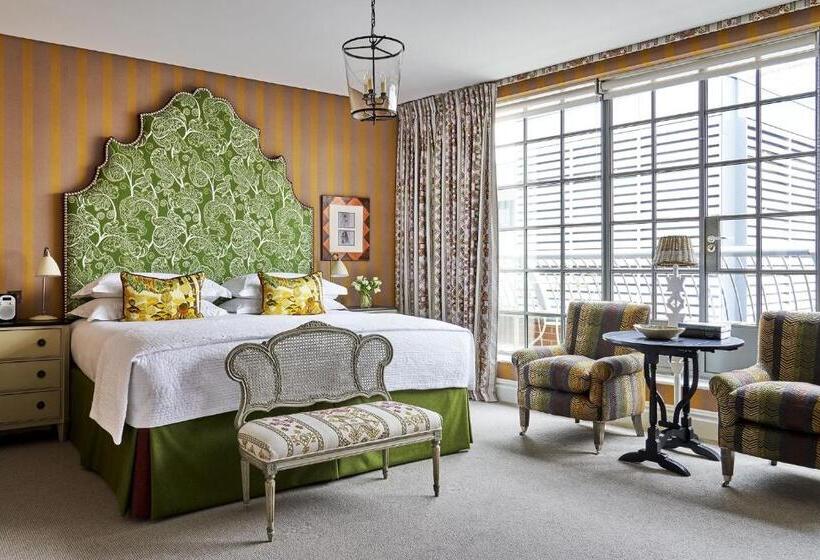 バルコニー付きデラックスルーム, The Soho Hotel, Firmdale Hotels