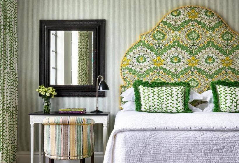 带阳台的豪华间, The Soho Hotel, Firmdale Hotels