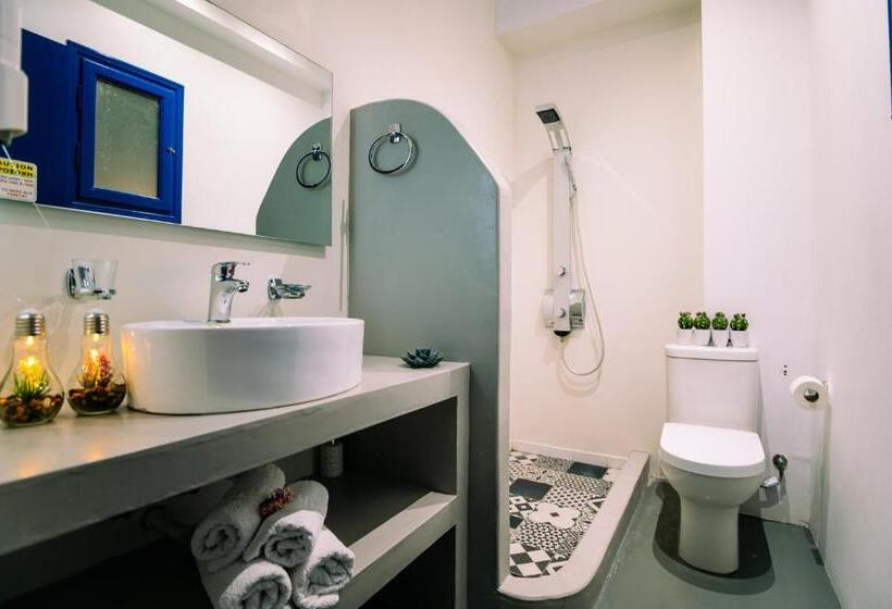 标准间带游泳池, John S Rooms & Studios