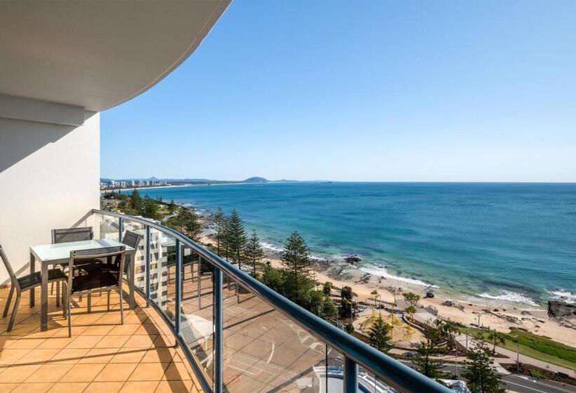 침실 2개 스위트, Mantra Mooloolaba Beach