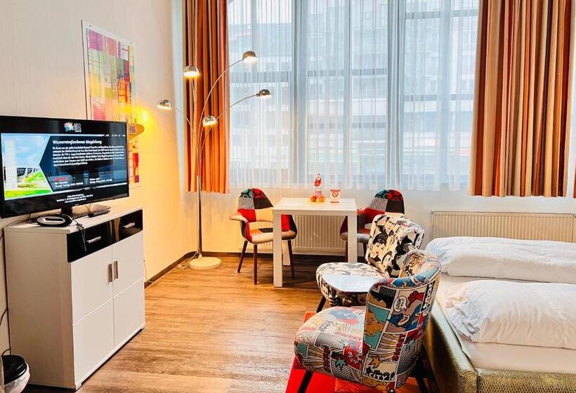 디럭스 룸, Arthotel Magdeburg