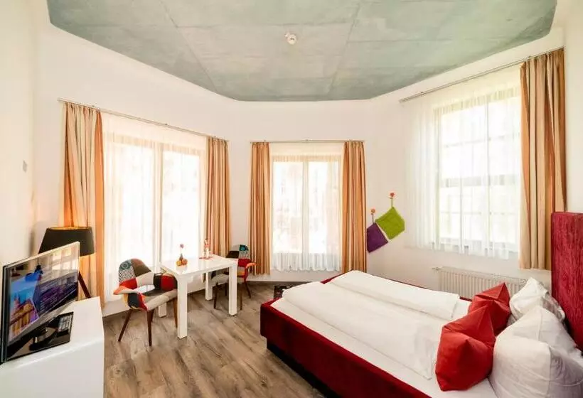 テラス付きデラックスルーム, Arthotel Magdeburg