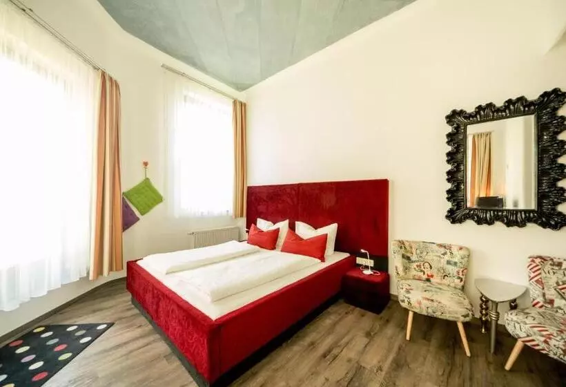 テラス付きデラックスルーム, Arthotel Magdeburg