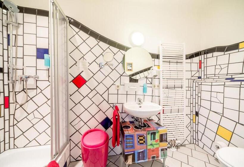 Comfort room with terrace, Arthotel Magdeburg