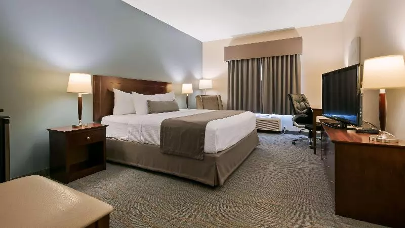 キングサイズベッドのスタンダードルーム, Best Western Rocky Mountain House