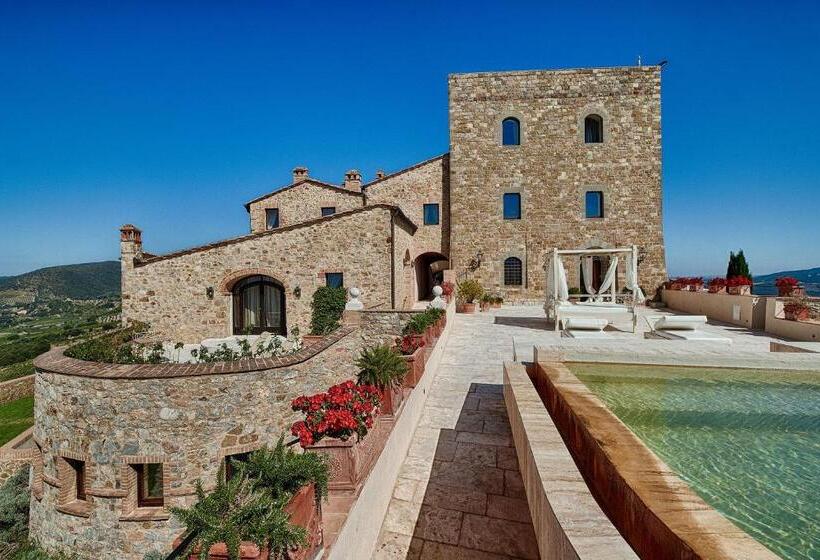 Люкс с Бассейном, Castello Di Velona Resort, Thermal Spa & Winery