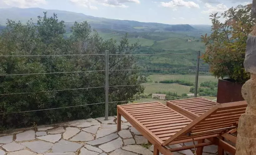 テラス付き１ベッドルームアパートメント, Castello Di Velona Resort, Thermal Spa & Winery