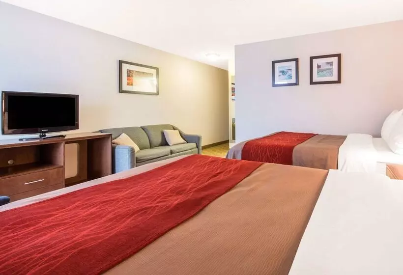 ２ダブルベッドのスタンダードルーム, Comfort Inn Fallsview