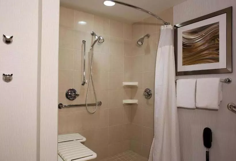 اتاق استاندارد با تخت بزرگ, Courtyard By Marriott Hamilton