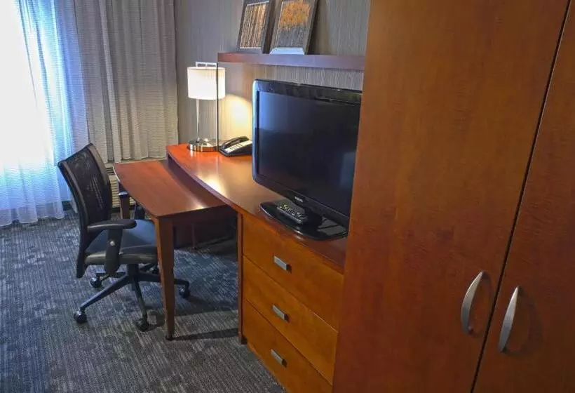 اتاق استاندارد با تخت بزرگ, Courtyard By Marriott Hamilton