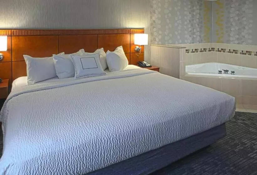 اتاق استاندارد با تخت بزرگ, Courtyard By Marriott Hamilton