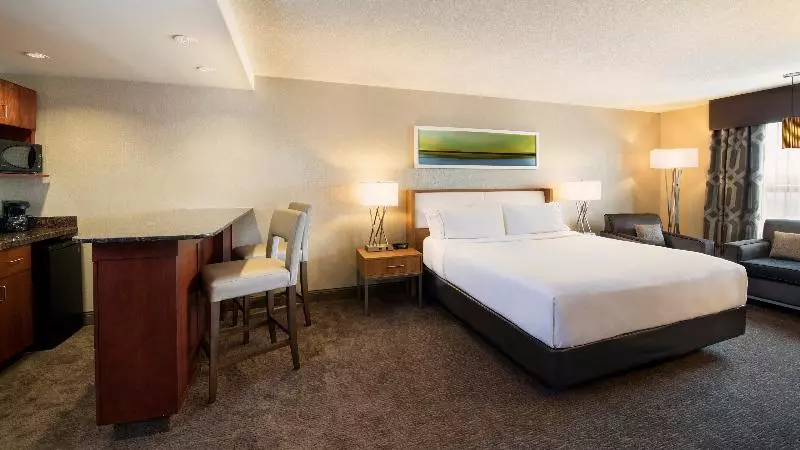 キングサイズベッドのスタンダードルーム, Holiday Inn Express Hotel & Suites Sherwood Park Edmonton Area, An Ihg