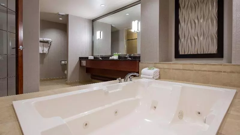 キングサイズベッドのスタンダードルーム, Holiday Inn Express Hotel & Suites Sherwood Park Edmonton Area, An Ihg