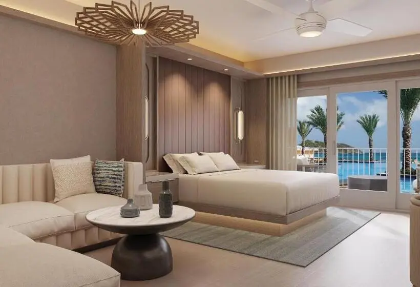 اتاق لوکس با تخت بزرگ, Jw Marriott St. Maarten Beach Resort & Spa