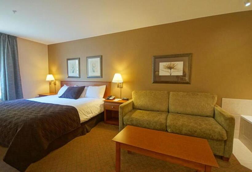 带大床的复式套间, Super 8 By Wyndham Sainte Agathe Des Monts