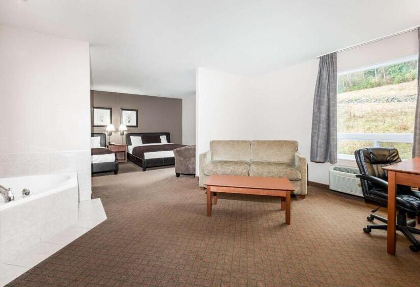 豪华套房, Super 8 By Wyndham Sainte Agathe Des Monts