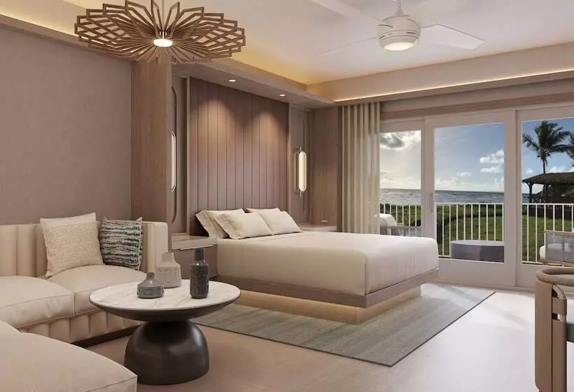 اتاق لوکس با بالکن و چشم‌انداز دریا, Jw Marriott St. Maarten Beach Resort & Spa