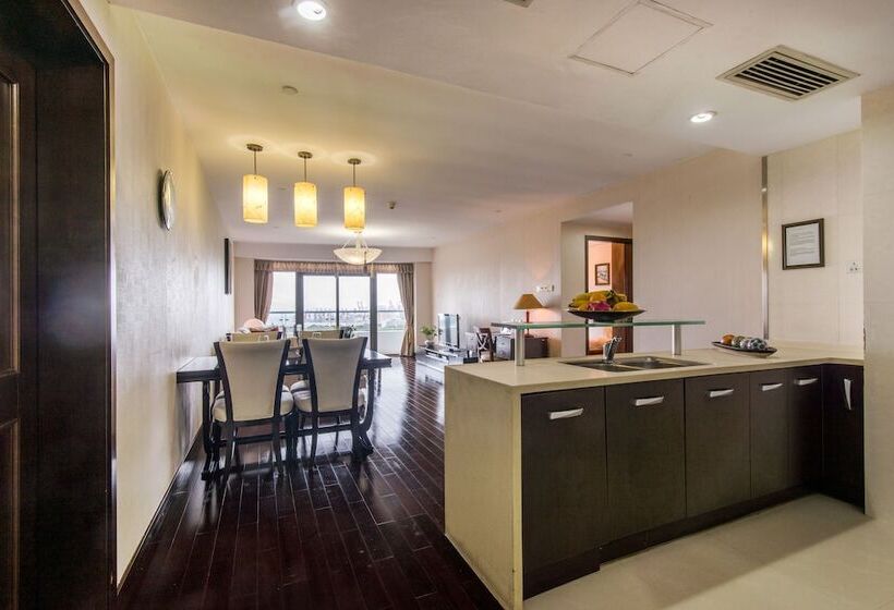 Apartament Deluxe 2 Dormitoris, Cm Plus Service Apartment Shenzhen Taige