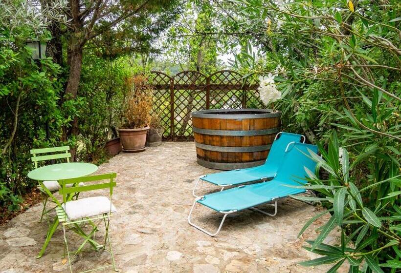 חדר דלוקס נוף לגינה, Borgo Casa Al Vento