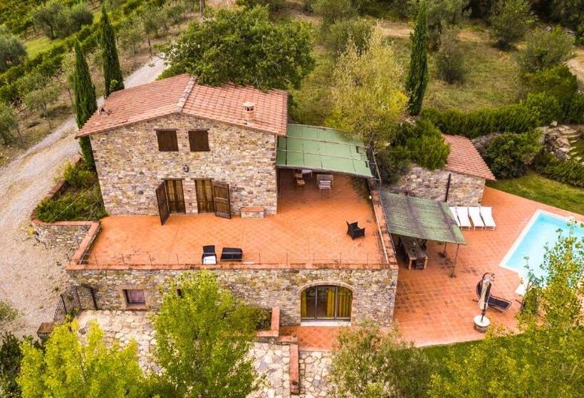 Вилла с 1 спальней и бассейном, Borgo Casa Al Vento