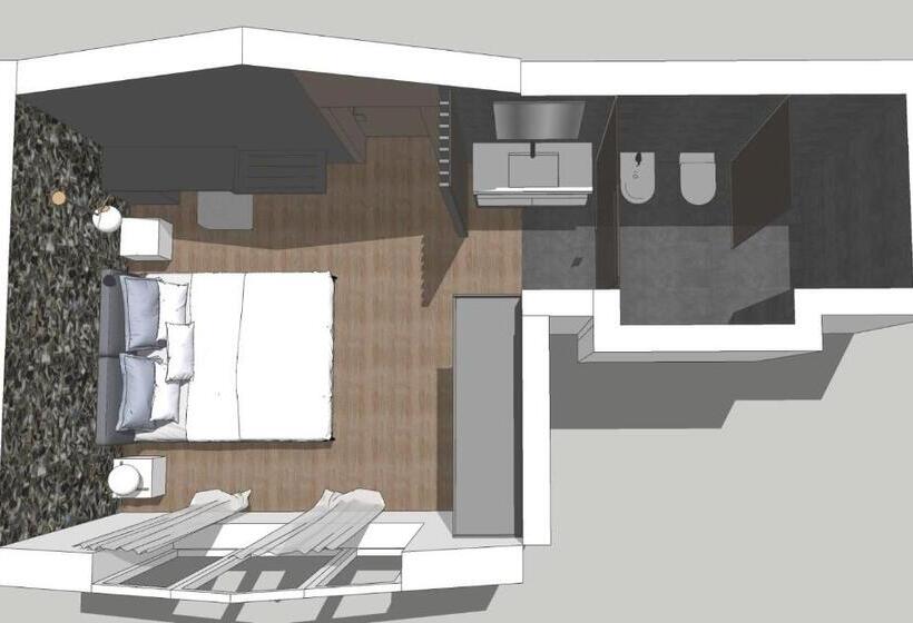 غرفة ديلوكس, Luna Riccione E Aqua Spa Only Adults +12