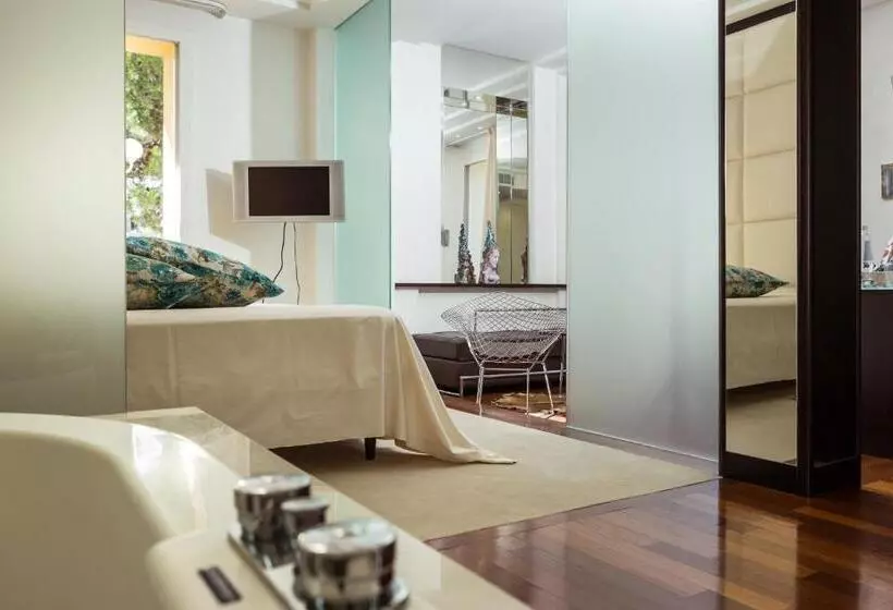 سوئیت با وان آب گرم, Luna Riccione E Aqua Spa Only Adults +12