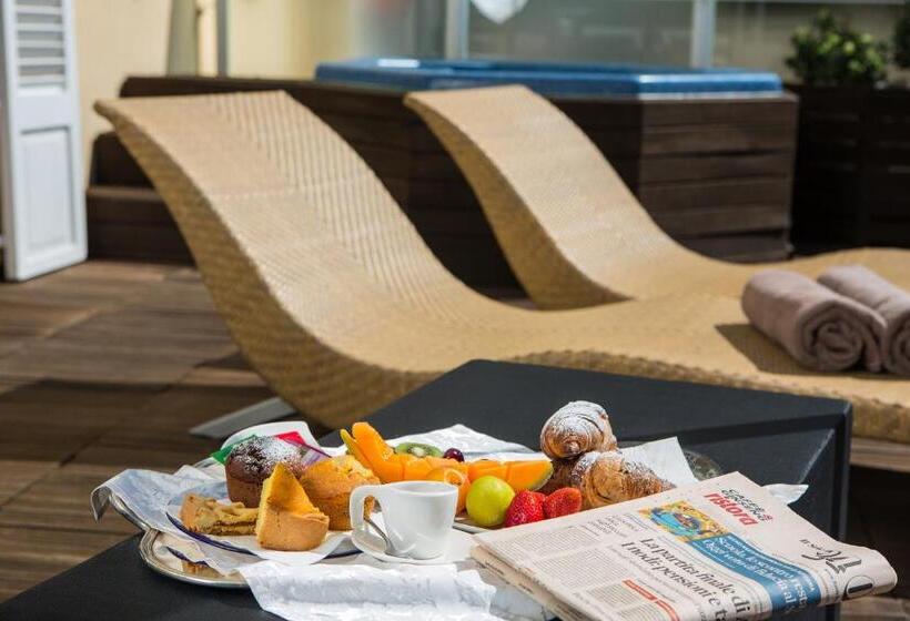 Люкс с гидромассажем, Luna Riccione E Aqua Spa Only Adults +12