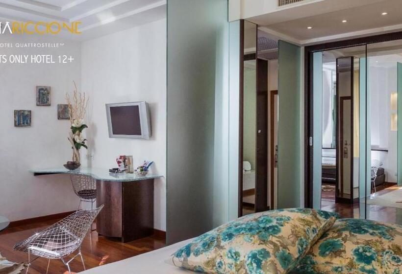 جناح مزود بجاكوزى, Luna Riccione E Aqua Spa Only Adults +12