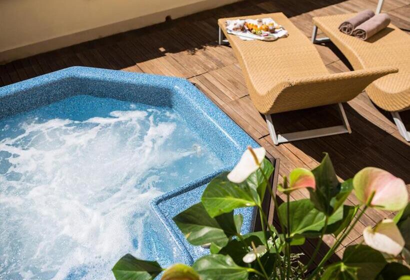 Люкс с гидромассажем, Luna Riccione E Aqua Spa Only Adults +12