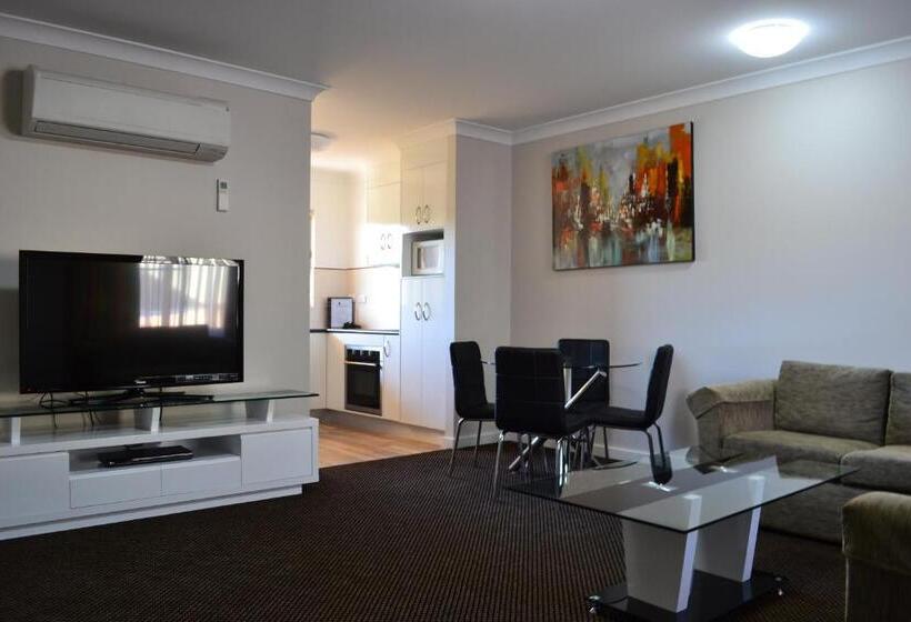 شقة غرفة واحدة, Cattlemans Country Motor Inn & Serviced Apartments
