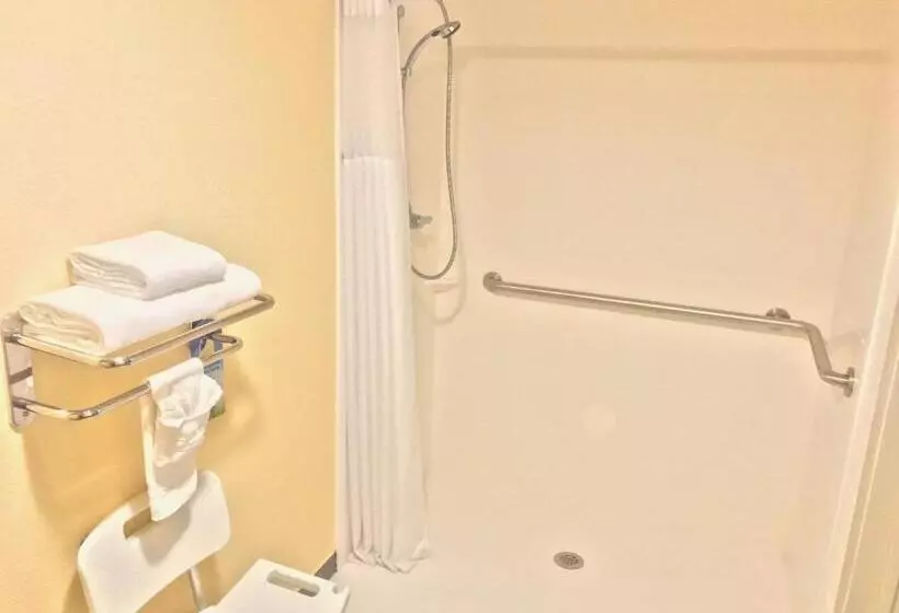 身障者適用キングサイズベッドルーム, Days Inn By Wyndham San Antonio Airport