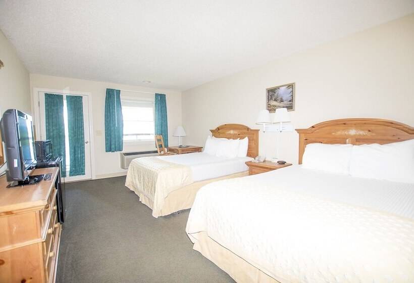 غرفه قياسيه سريرين مزدوجين, Lake Chatuge Lodge