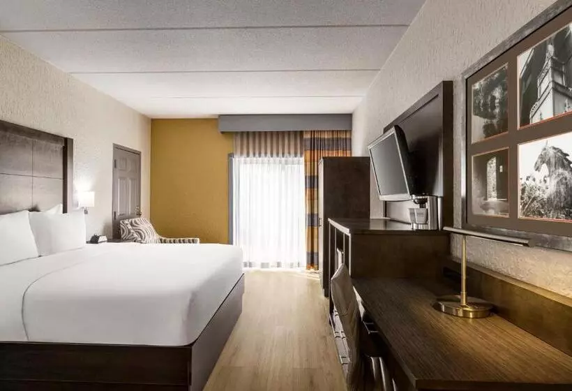 キングサイズベッドのデラックスルーム, Americinn By Wyndham Rochester Near Mayo Clinic
