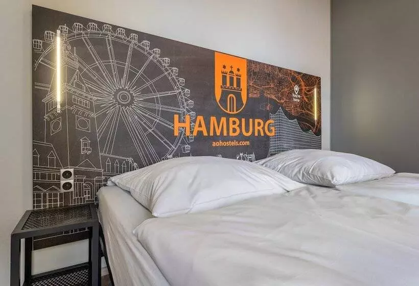 Standard-huone, a&o Hamburg Hauptbahnhof