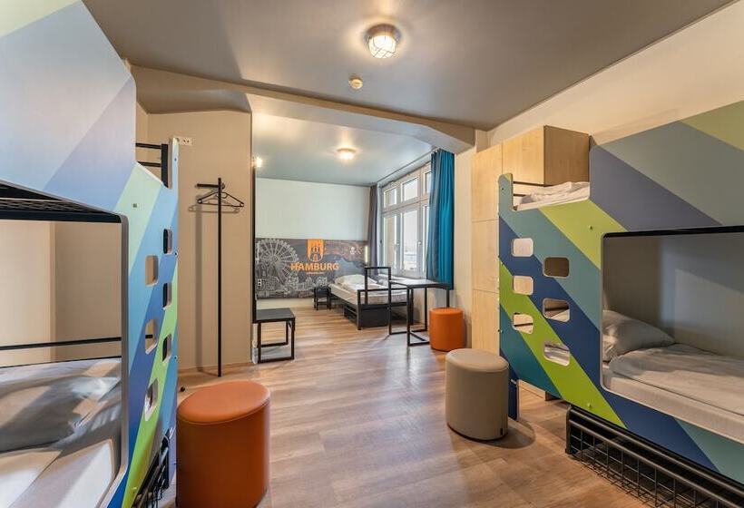 家庭间, a&o Hamburg Hauptbahnhof