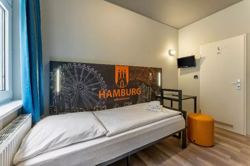 Standard Yhden Hengen Huone, a&o Hamburg Hauptbahnhof