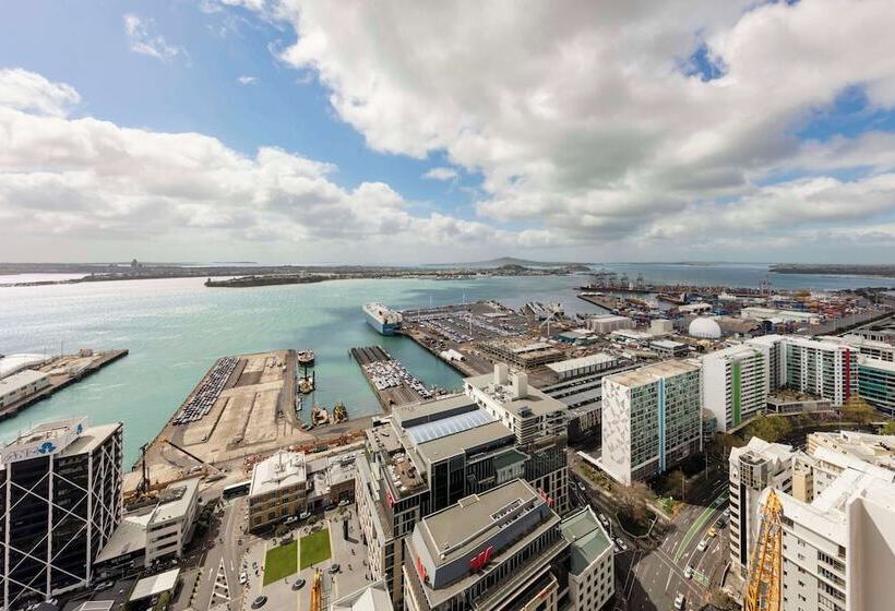 景色の見える一ベッドルームアパートメント, Auckland Harbour Suites
