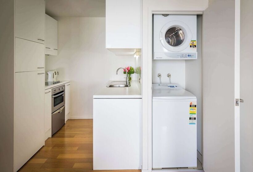 景色の見える一ベッドルームアパートメント, Auckland Harbour Suites