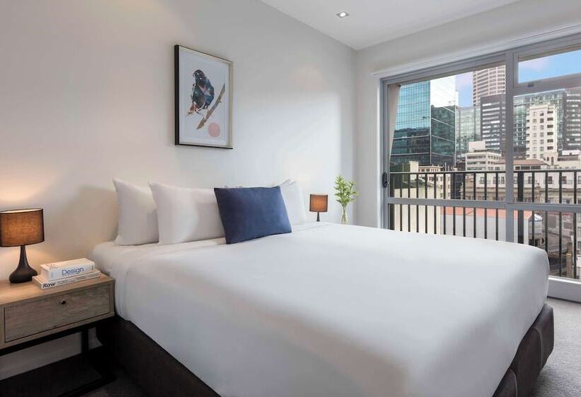 景色の見える一ベッドルームアパートメント, Auckland Harbour Suites