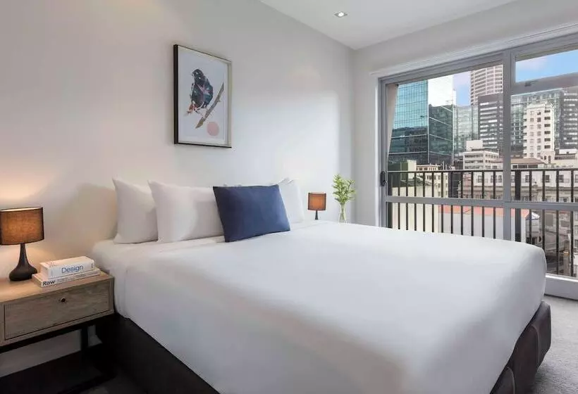 景色の見える一ベッドルームアパートメント, Auckland Harbour Suites
