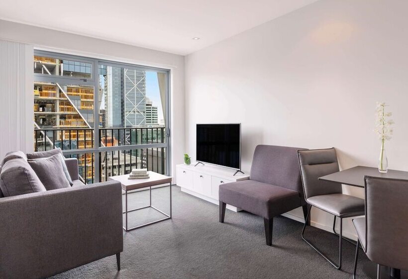 침실 1개 전망 아파트, Auckland Harbour Suites