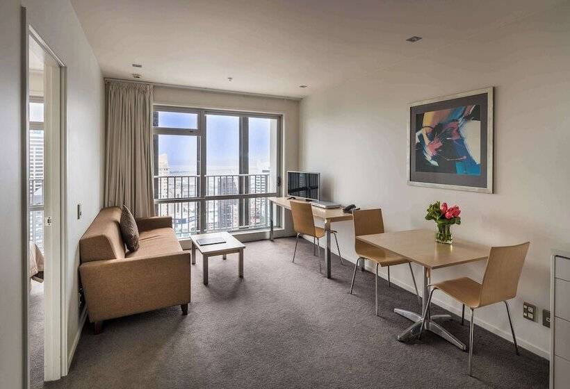 景色の見える一ベッドルームアパートメント, Auckland Harbour Suites