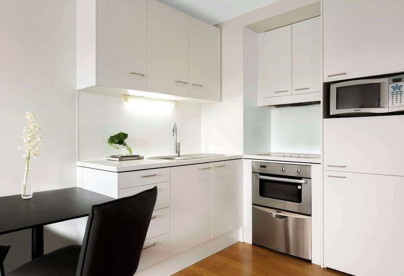 景色の見える一ベッドルームアパートメント, Auckland Harbour Suites