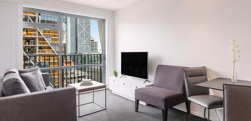 シティビュー1ベッドルームアパート, Auckland Harbour Suites