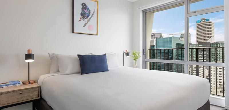 シティビュー1ベッドルームアパート, Auckland Harbour Suites