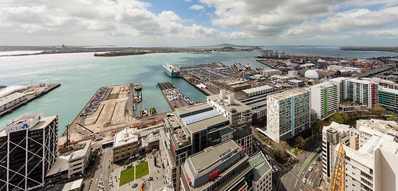 景色の見える一ベッドルームアパートメント, Auckland Harbour Suites